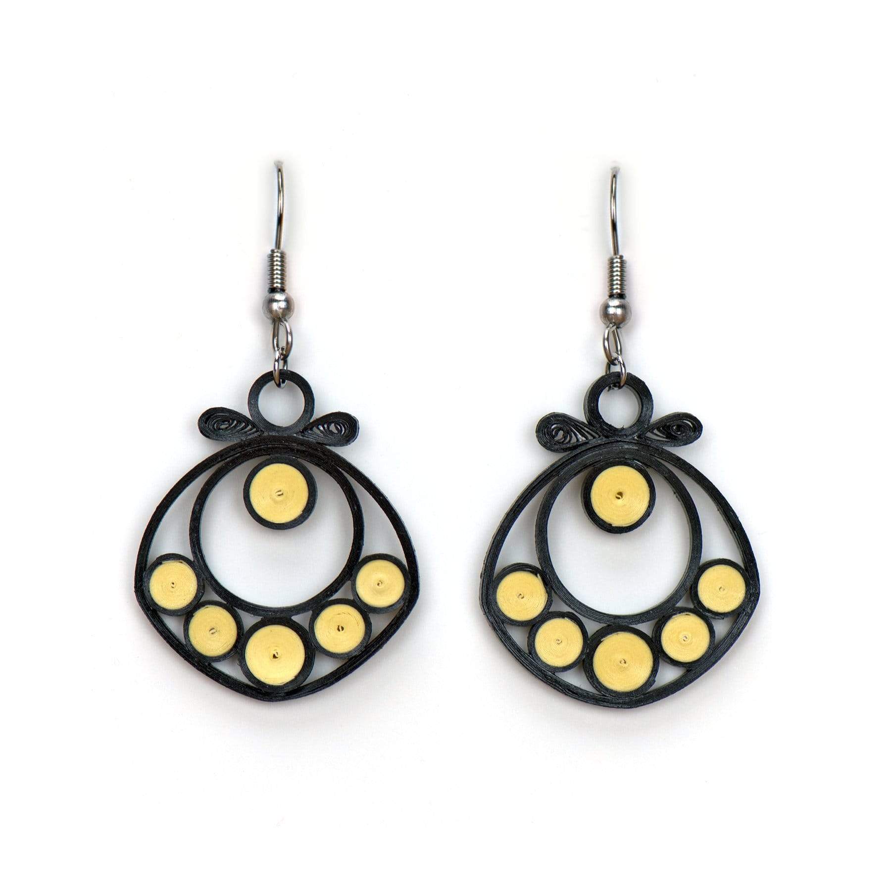 Quilling Earrings: Simple and Creative