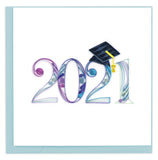 Quilled 2021 Graduation Greeting Card