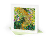 Quilled Artist Series - The Path through the Irises, Monet Greeting Card