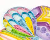 Detail shot of Quilled Balloon Surprise Birthday Card