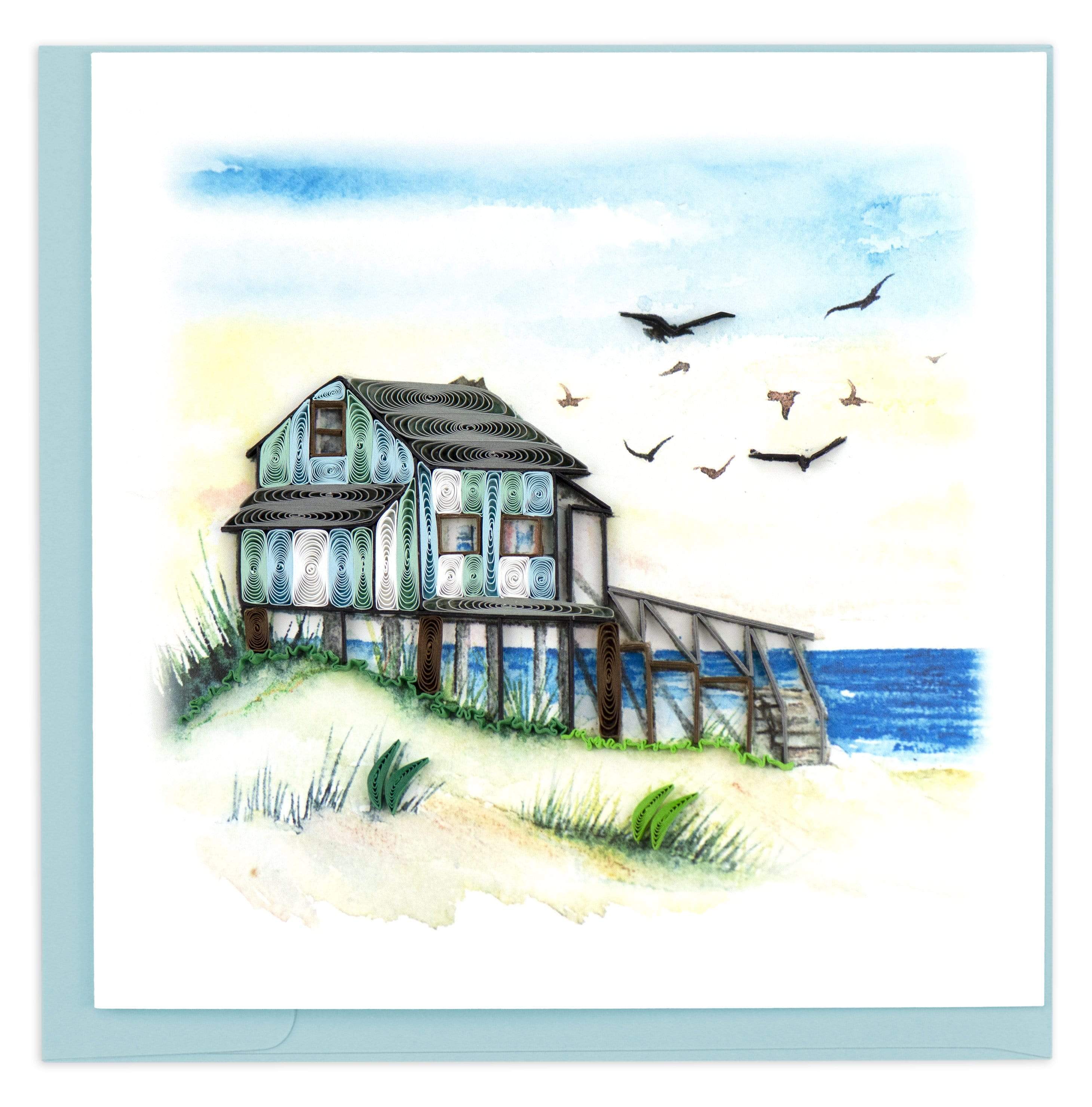 House by the Sea, Beach House, Blue Sky, Generated by Ai, Generative  Assistant., Stock Illustration - Illustration of beach, walkway: 280571983