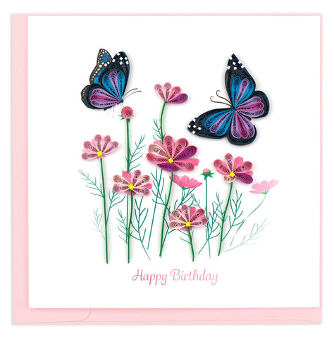 Quilled Floral Birthday Cards