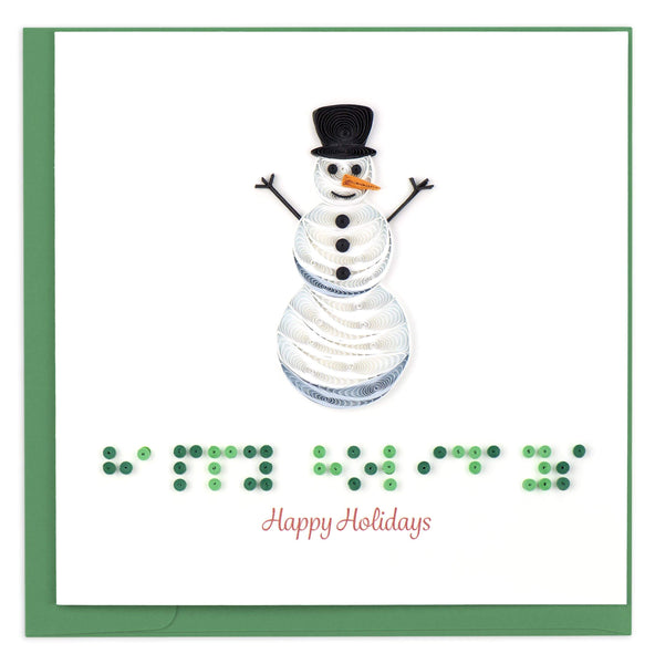 BR1612 | Braille "Happy Holidays"