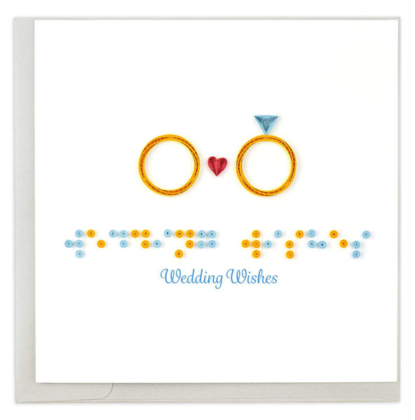 BR1610 | Braille "Wedding Wishes"
