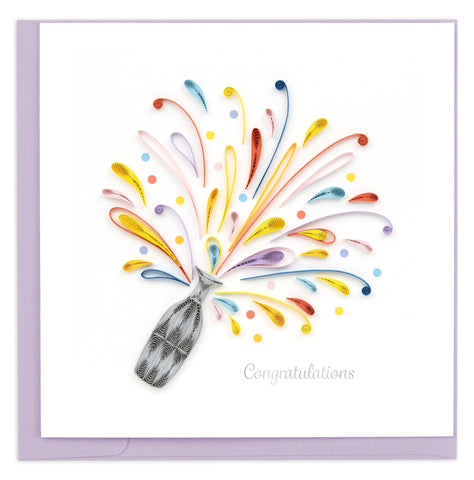 Quilled Congratulations Cards