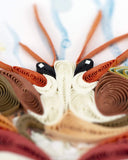 Detail shot of Quilled Deep Sea Lobster Greeting Card