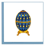 Quilled Faberge Egg Greeting Card