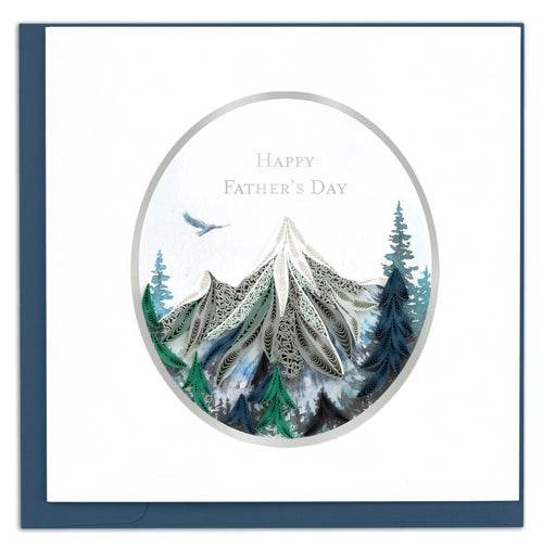 Father's Day mountain top card