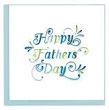 Quilled Happy Father's Day Card