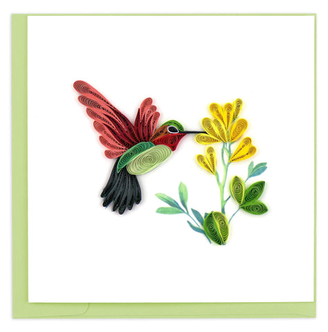 Quilled Hummingbird Cards