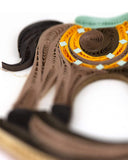 Detail shot of Quilled Rocking Horse Card