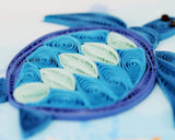Quilled Sea Turtle Greeting Card