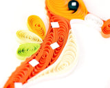 Quilled Seahorse Greeting Card