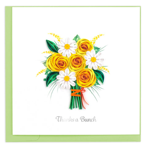 Quilled Bouquet Greeting Cards