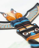 Detail shot of Quilled Totem Pole Greeting Card