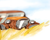 Quilled Vintage Farm Truck Greeting Card