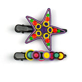Colorful Star Quilled Hair Clips