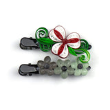 Mariposa Lily Quilled Hair Clips