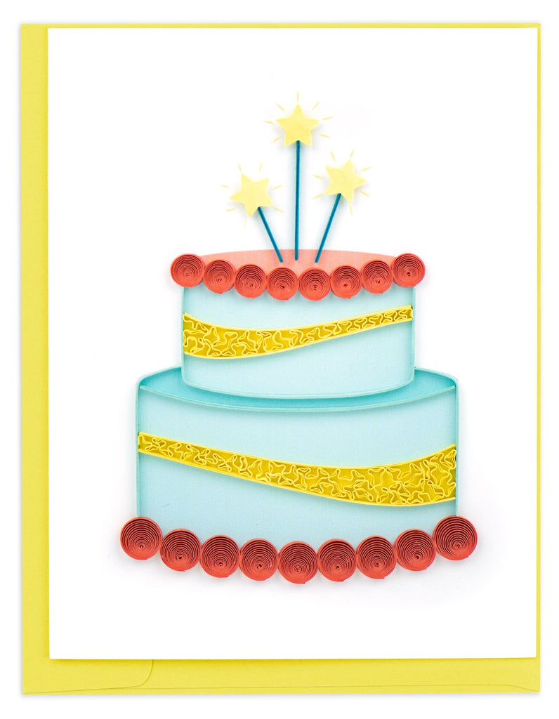 Quilled Birthday Note Card Box Set Quilling Card