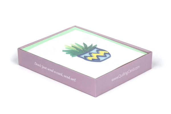 Quilled Succulent Note Card Box Set