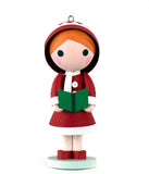 Quilled Carolling Doll Ornament