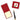 Quilled Red Tulip Sticky Note Pad Cover - Quilling Card - Sticky Note Cover