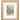 Artist Series Frame | Gold - Rectangle (7x5.5in) - Quilling Card - Frame