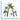 Quilled Palm Trees Greeting Card - Quilling Card - Greeting Card