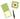 Quilled Apple Sticky Note Pad Cover