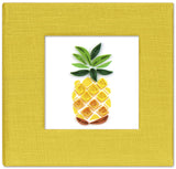 Quilled Pineapple Sticky Note Pad Cover